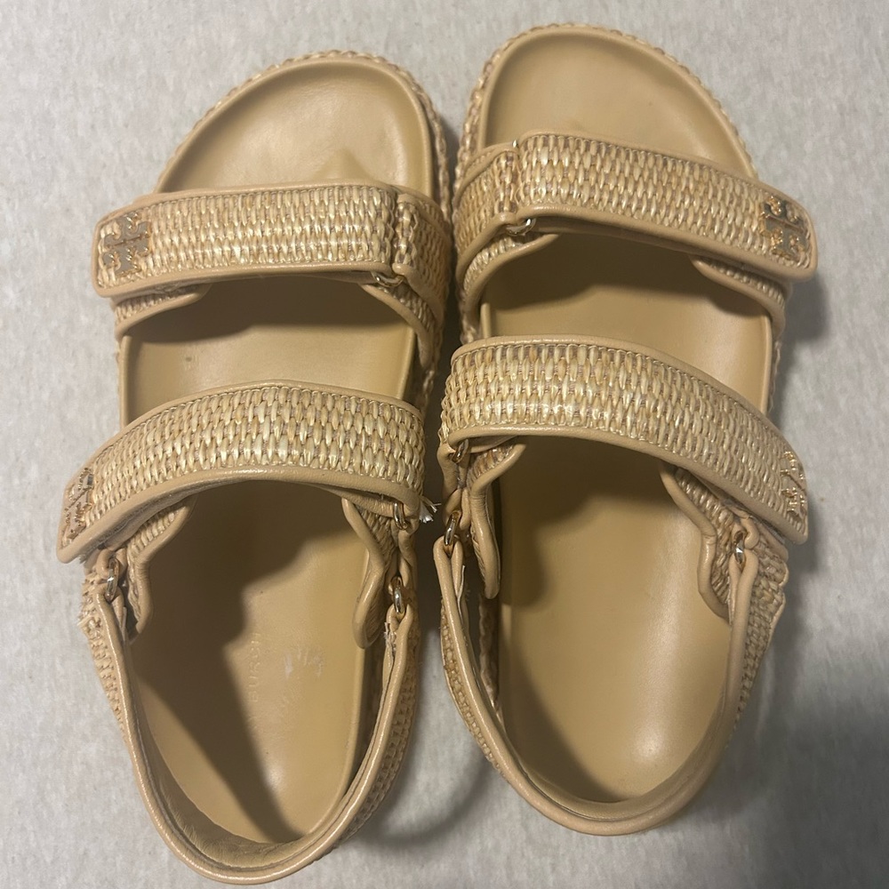 Tory Burch Tan Sandals KIRA SPORT SANDAL